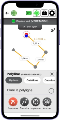 Syslor EasyField -Comment afficher la valeur de surface Syslor EasyField -Comment afficher la valeur de surface
