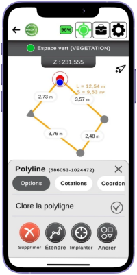 EasyField Syslor – Clore polyligne pour afficher surface EasyField Syslor - Clore polyligne pour afficher surface